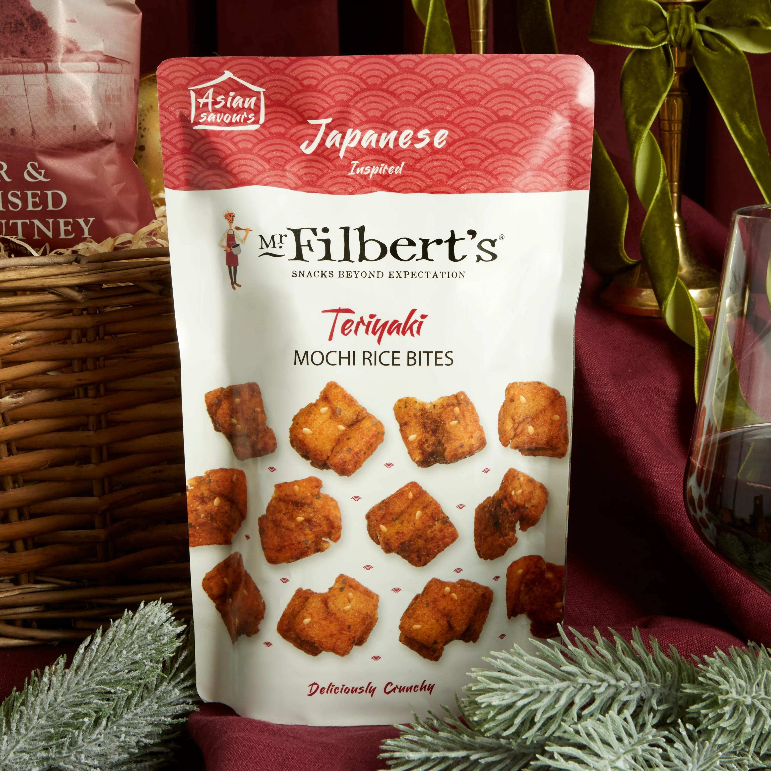 Christmas Eve Wine & Nibbles Gift Basket - Image 11