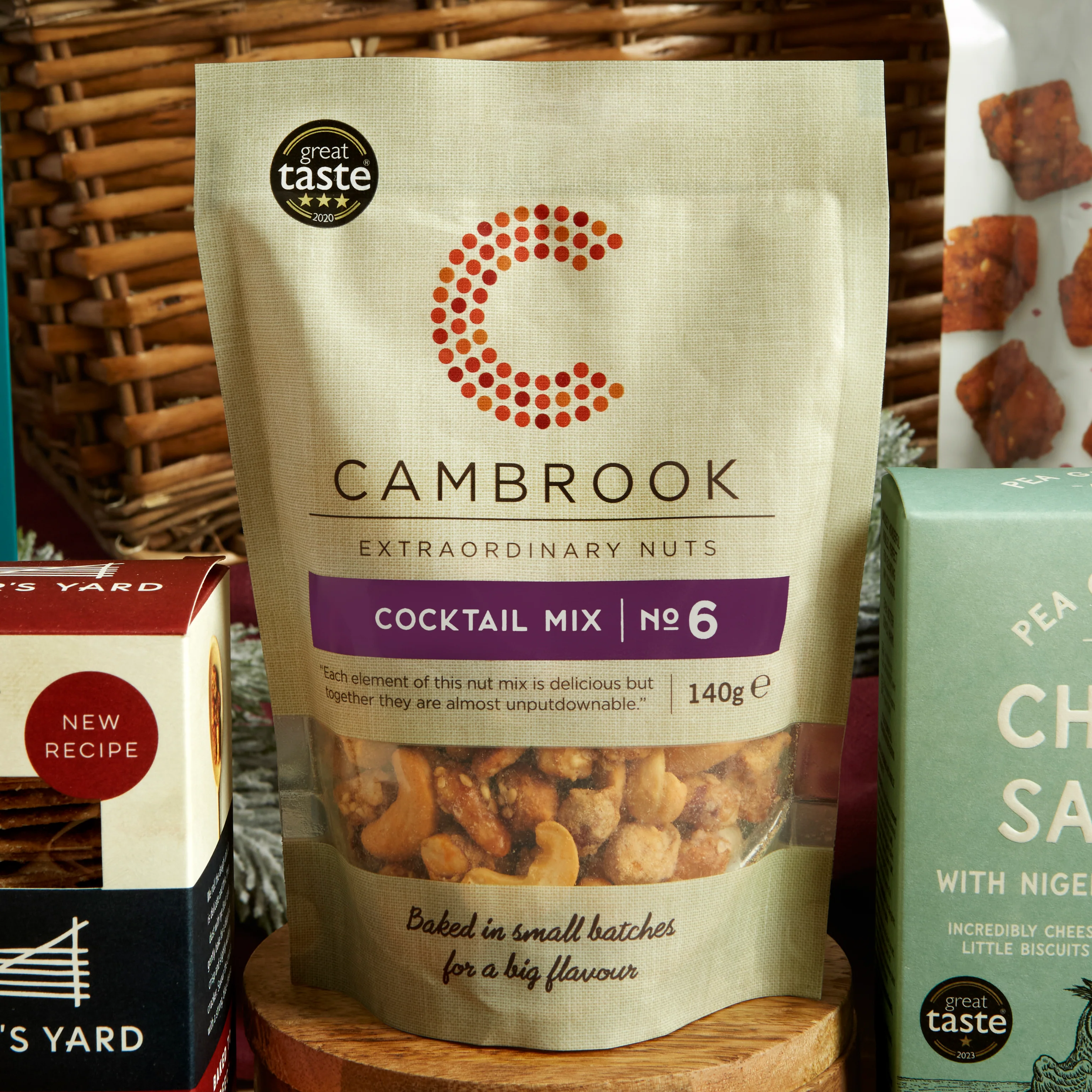 Christmas Eve Wine & Nibbles Gift Basket - Image 14