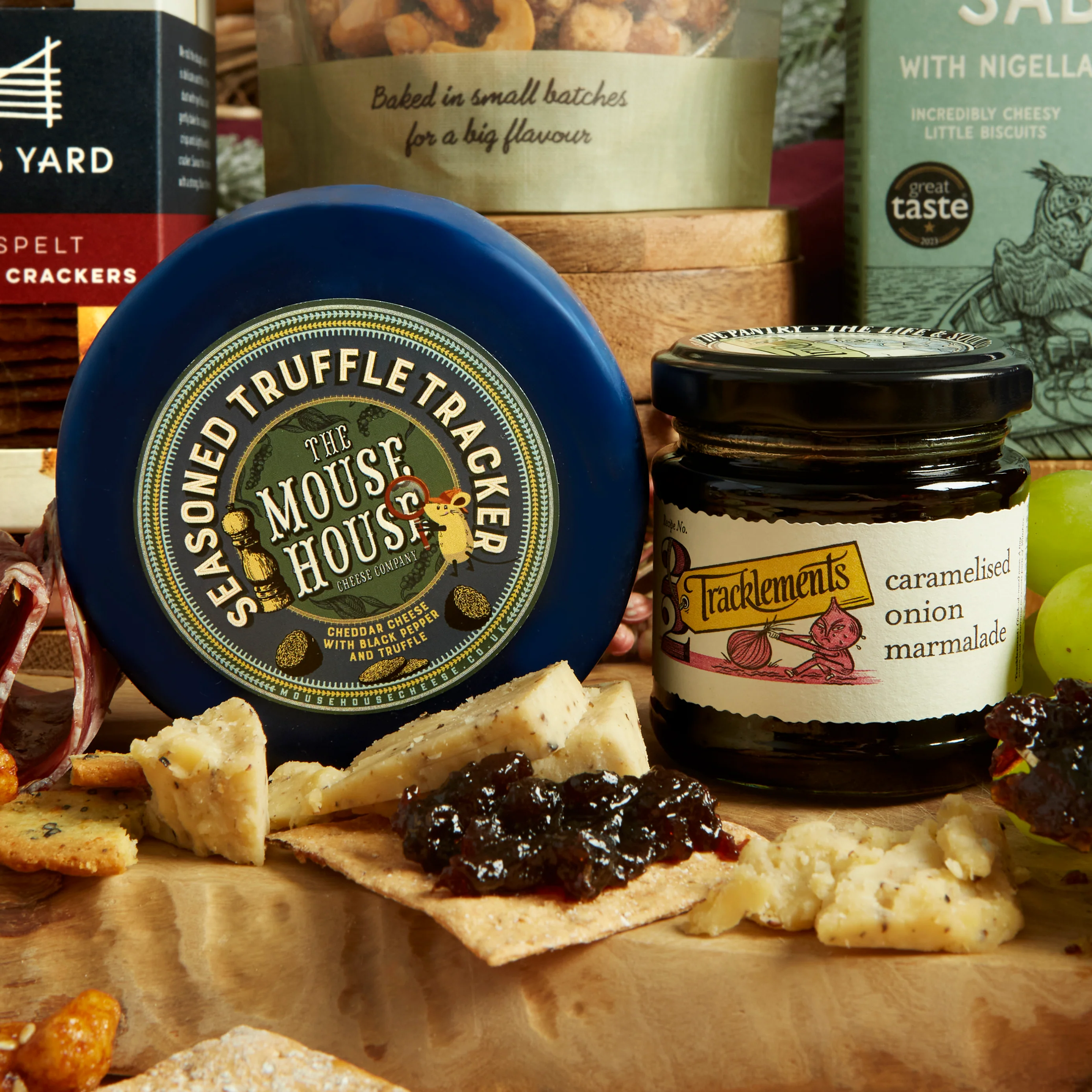 Christmas Eve Wine & Nibbles Gift Basket - Image 6