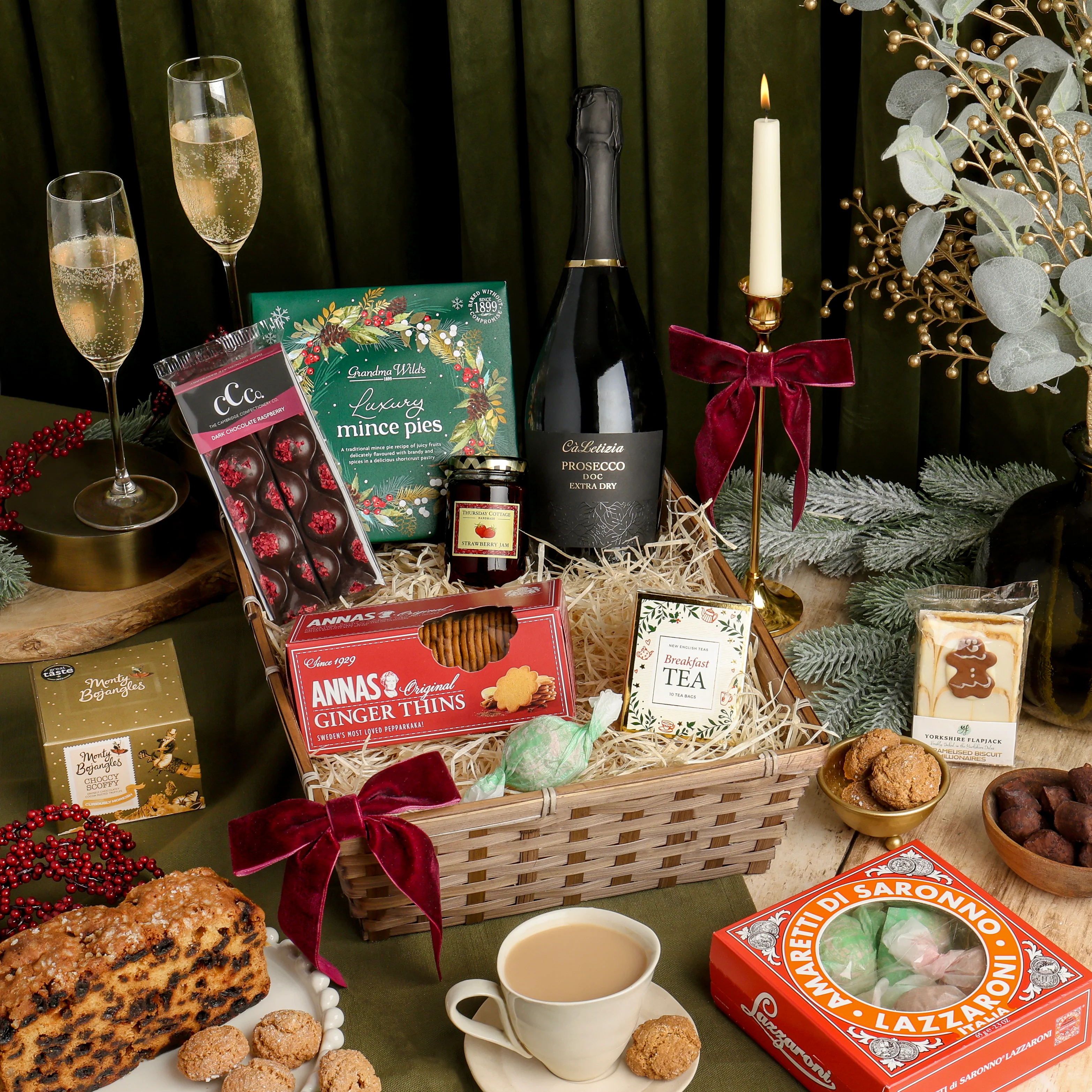 Festive Afternoon Tea Hamper - Image 2