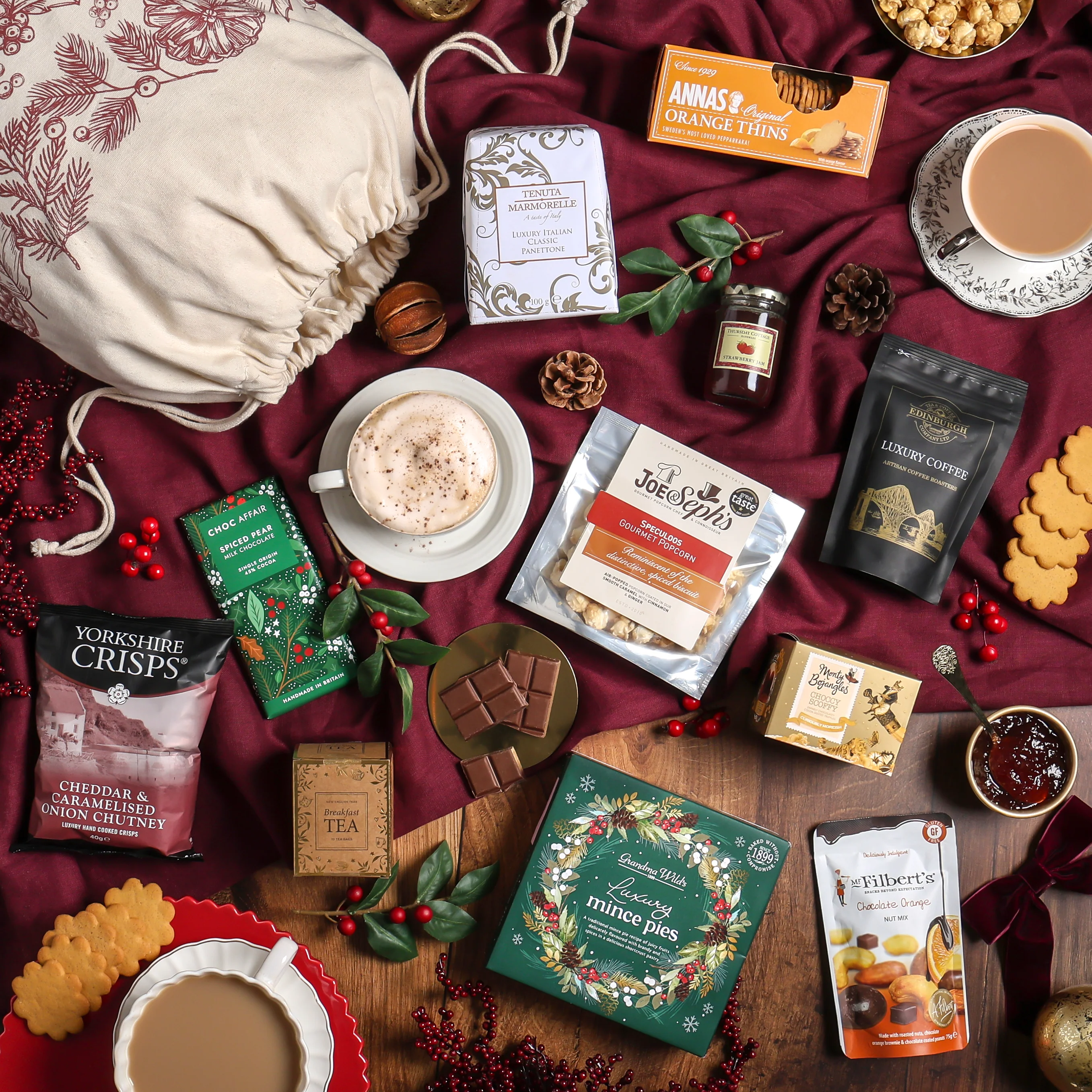 Festive Favourites Santa Sack Hamper - Image 2