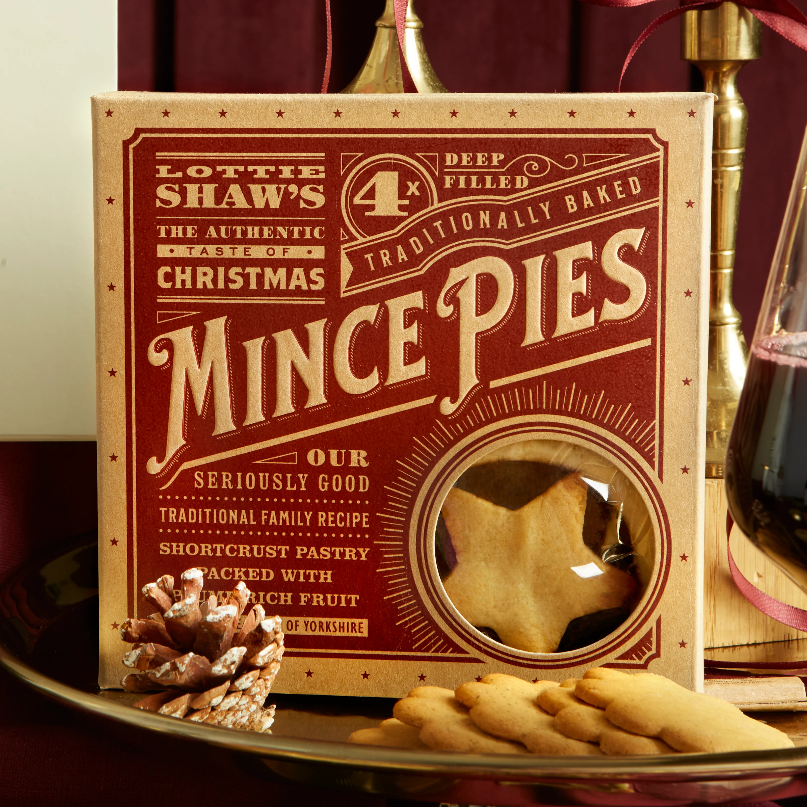 Red Wine & Festive Treats Hamper (Vegan) - Image 4