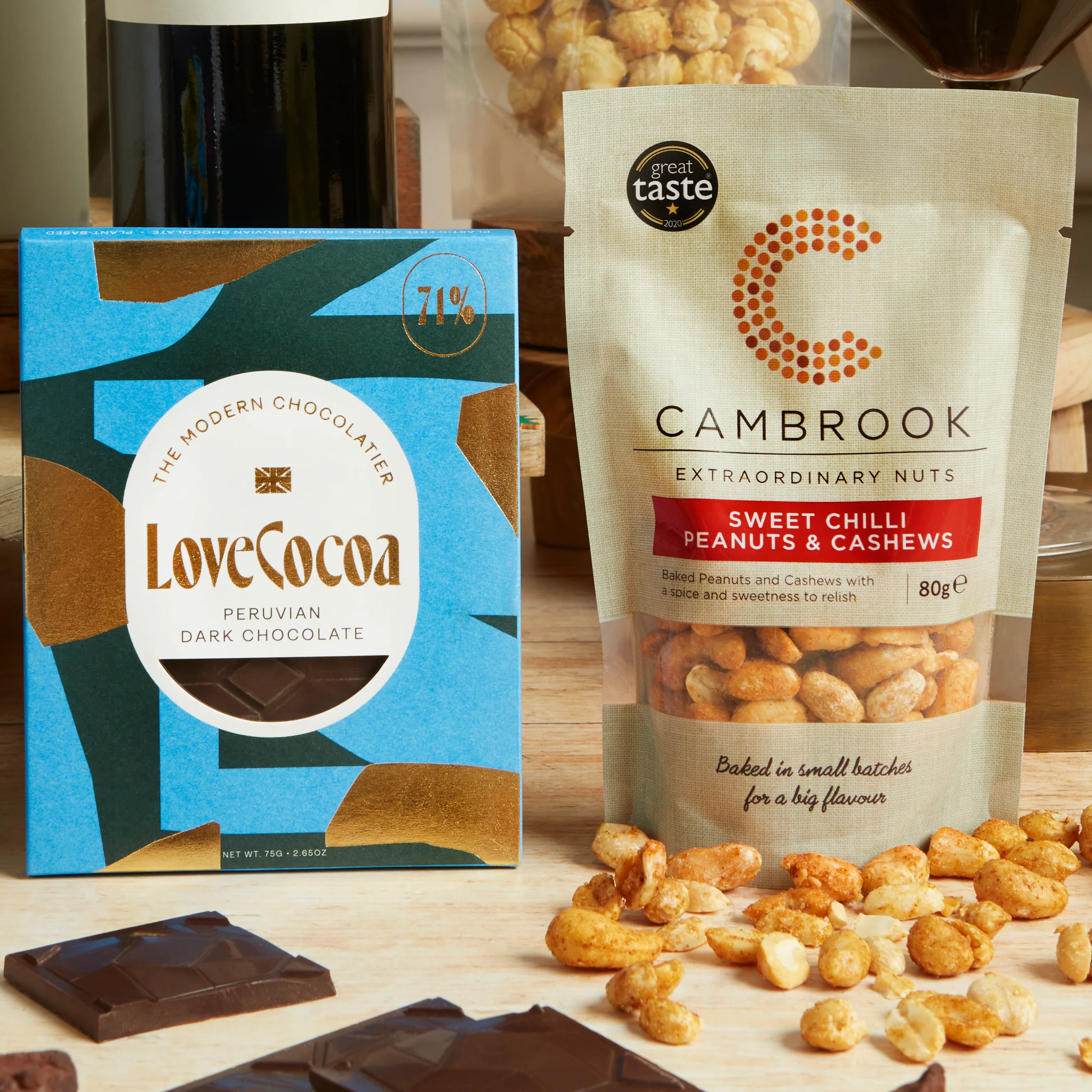 Red Wine and Vegan Treats Hamper - Image 4